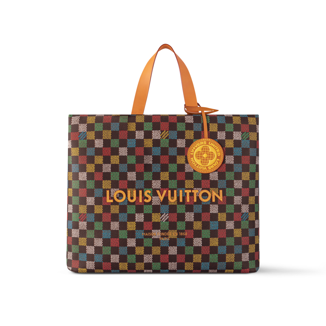 Shopper Tote MM Damier Ebene Canvas - Men Bags | Louis Vuitton India
